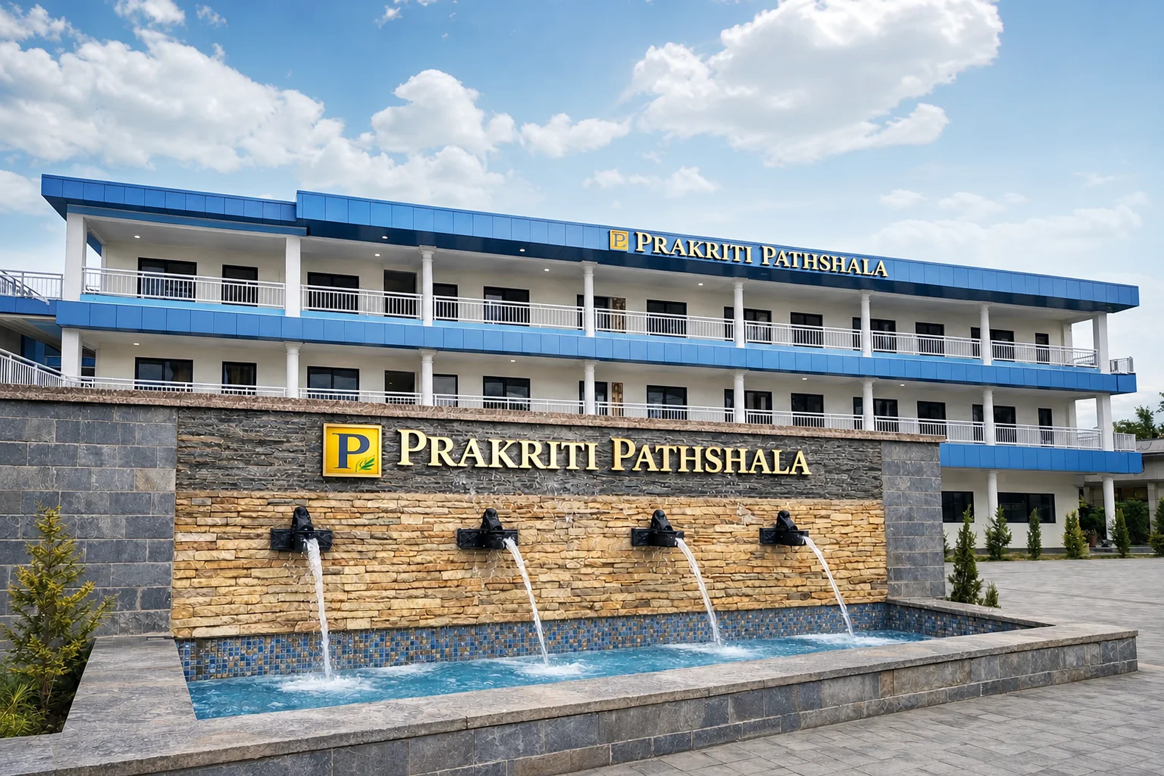 Prakriti Pathshala campus in Tokha, Kathmandu